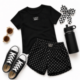 Lulu Mac Black Babydoll Tee | Youth - Teigan & Co