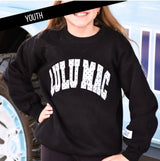 Lulu Mac Black Mini Polka Dot Crewneck | Youth - Teigan & Co