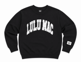 Lulu Mac Black Mini Polka Dot Crewneck | Youth - Teigan & Co