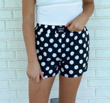 Lulu Mac Black Polka Dot Short | Women's - Teigan & Co