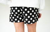 Lulu Mac Black Polka Dot Short | Women's - Teigan & Co