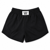 Lulu Mac Black Terry Cloth Shorts | Women's - Teigan & Co
