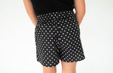 Lulu Mac Black/White Polka Dot Short | Youth - Teigan & Co