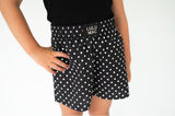 Lulu Mac Black/White Polka Dot Short | Youth - Teigan & Co