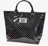 Lulu Mac Black/White Polka Dot Tote - Teigan & Co
