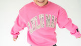 Lulu Mac Bubblegum Camo Crew | Youth - Teigan & Co