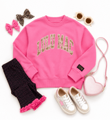 Lulu Mac Bubblegum Camo Crew | Youth - Teigan & Co