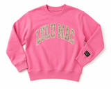 Lulu Mac Bubblegum Camo Crew | Youth - Teigan & Co