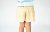 Lulu Mac Butter/Light Blue Polka Dot Short | Youth - Teigan & Co