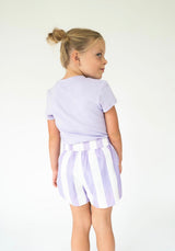 Lulu Mac Darby Shorts-Lavender | Youth - Teigan & Co