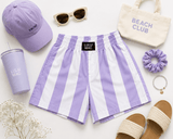 Lulu Mac Darby Shorts-Lavender | Youth - Teigan & Co