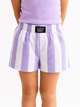 Lulu Mac Darby Shorts-Lavender | Youth - Teigan & Co