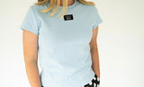 Lulu Mac Light Blue Babydoll Tee | Women's - Teigan & Co
