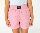 Lulu Mac Light Pink Solid Short | Youth - Teigan & Co