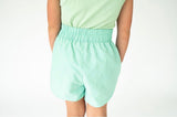 Lulu Mac Mint Solid Short | Youth - Teigan & Co