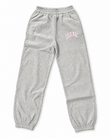 Lulu Mac Puff Pant- Grey/Light Pink | Women's - Teigan & Co