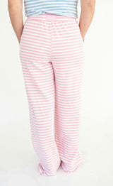 Lulu Mac Stripe Mono-Tag Pant-Light Pink | Women's - Teigan & Co