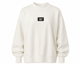 Lulu Mac Terry Cloth Mock Neck - White | Women's - Teigan & Co