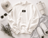 Lulu Mac Terry Cloth Mock Neck - White | Women's - Teigan & Co