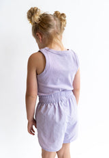 Lulu Mac Youth Solid Tank - Lavender | Youth - Teigan & Co