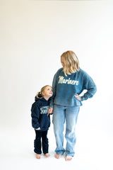 Mariners Checkered Hoodie | Youth - Teigan & Co