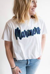Mariners Patch Bubble Tee | Women's - Teigan & Co