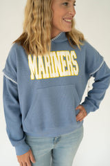 Mariners Vintage Varsity Hoodie | Women's - Teigan & Co