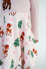 Merry Little Reindeer Active Dress | Toddler & Youth - Teigan & Co