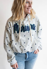 Midnight Dot Mariners Hoodie | Women's - Teigan & Co