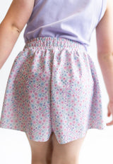 Pastel Bloom Butterfly Shorts | Toddler & Youth - Teigan & Co