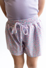 Pastel Bloom Butterfly Shorts | Toddler & Youth - Teigan & Co