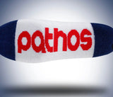 Pathos Socks: “ One Nation Under God" White, Red & Blue - Teigan & Co