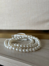 Pearly White Beaded 4 - in - 1 Charging Cable - Teigan & Co