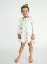 Pink Nutcracker Scallop Active Dress | Toddler & Youth - Teigan & Co