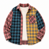 Plaid Patchwork Flannel | Women's - Teigan & Co