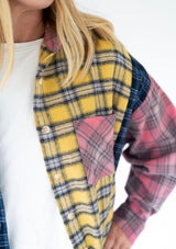 Plaid Patchwork Flannel | Women's - Teigan & Co
