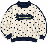 Seahawks Polka Dot Mock Neck | Women's - Teigan & Co
