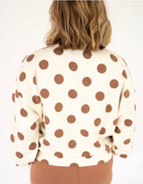 Simply Southern Dotted Lounge Pullover | Women's - Teigan & Co