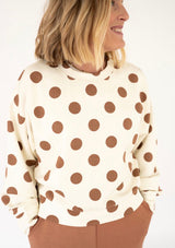 Simply Southern Dotted Lounge Pullover | Women's - Teigan & Co