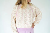 Simply Southern Lounge Crew Neck Pullover – Blush Floral | Women's - Teigan & Co