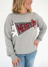 Simply Southern Merry Appliqué Crew | Women's - Teigan & Co
