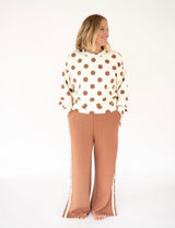 Simply Southern Mocha Tie Lounge Pants | Women's - Teigan & Co