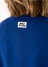Simply Southern Simply for Good Blue Ghingham Pullover | Women's - Teigan & Co