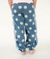 Soft Washed Polka Dot Four Stripe Track Jogger Pants | Women's - Teigan & Co