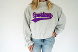 Spartans Pride Crop Mock Neck Sweatshirt | Women's - Teigan & Co