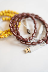 Sports - Themed Beaded 4 - in - 1 Charging Cables - Teigan & Co