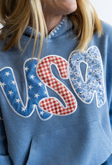 Star - Spangled Sweetheart Hoodie | Women's - Teigan & Co