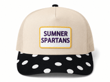 Sumner Spartan Polka Dot Patch Hat - Teigan & Co
