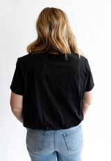 Sumner Spartans Patch Bubble Tee | Women's - Teigan & Co