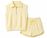 Buttery Yellow Scuba Set on a white background